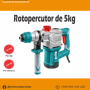 Alquiler de rotopercutor de 5kg Rentax